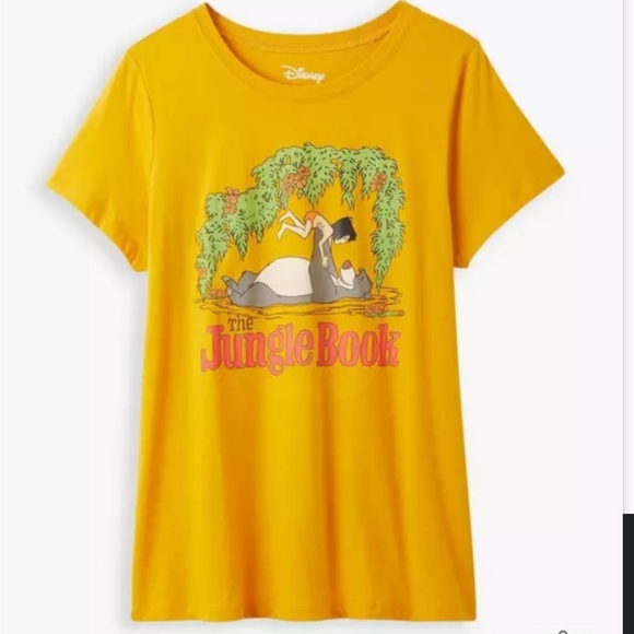 Torrid Disney The Jungle Book Yellow' T-Shirt - Picture 1 of 4